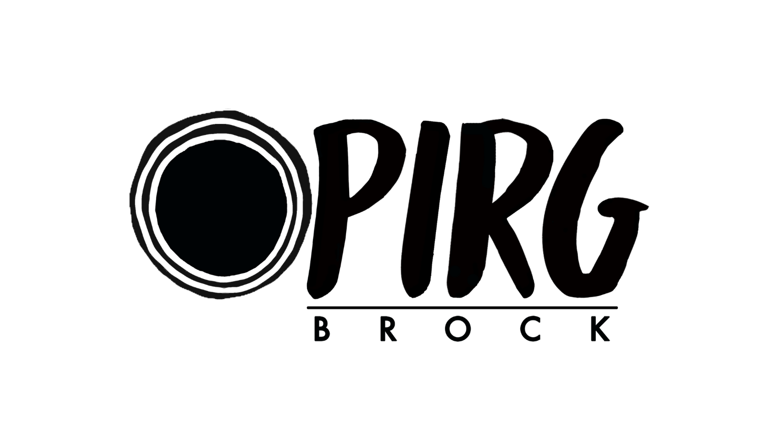 OPIRG Brock logo black